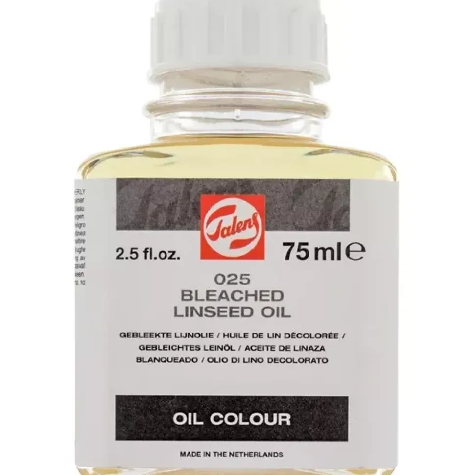 Aceite de Linaza Blanqueado 025 Talens 75ml
