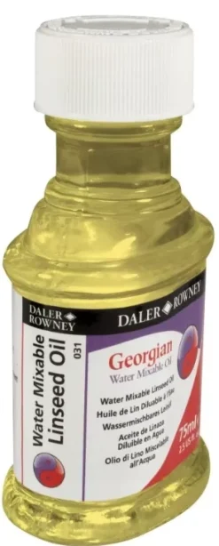 Aceite de linaza para óleo acuoso Georgian Daler-Rowney 75ml
