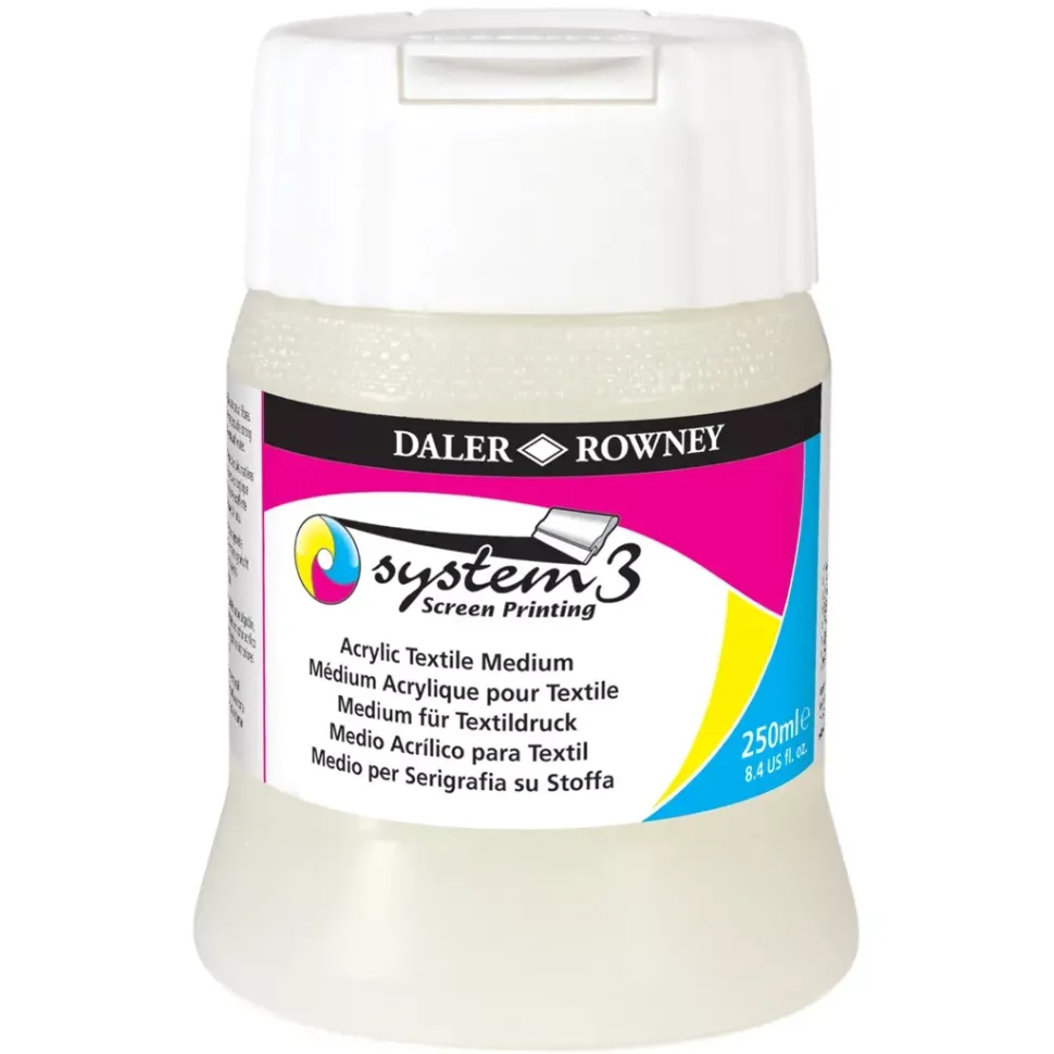 Acrílico serigrafía textil System3 Daler-Rowney 250ml