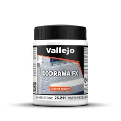 Acrílico Textura 211 Pasta Piedra Blanca Diorama FX Vallejo 200ml