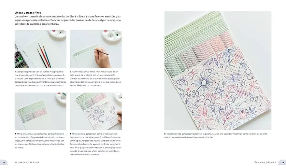 Acuarela creativa Guía paso a paso para principiantes