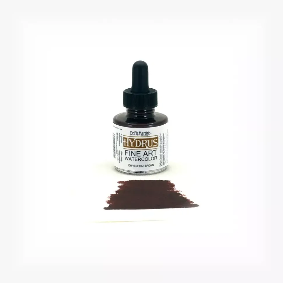 Acuarela Hydrus Fine Art 1.0 Oz Venetian Brown Dr. Ph. Martin's