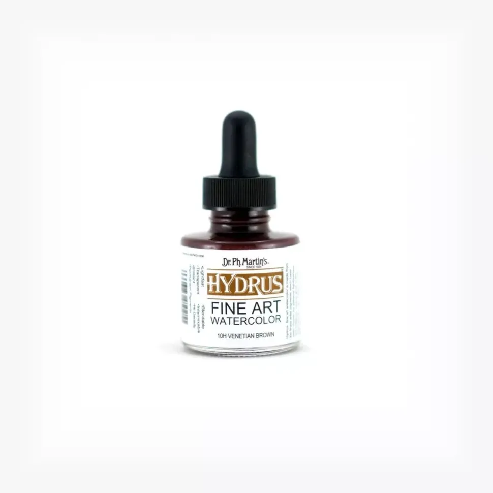 Acuarela Hydrus Fine Art 1.0 Oz Venetian Brown Dr. Ph. Martin's