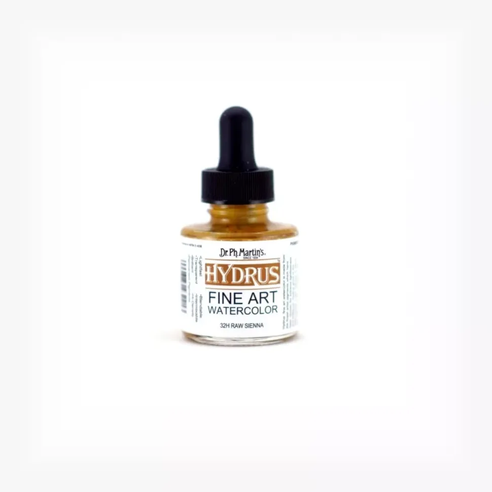 Acuarela Hydrus Fine Art 1.0 Oz Raw Sienna Dr. Ph. Martin's