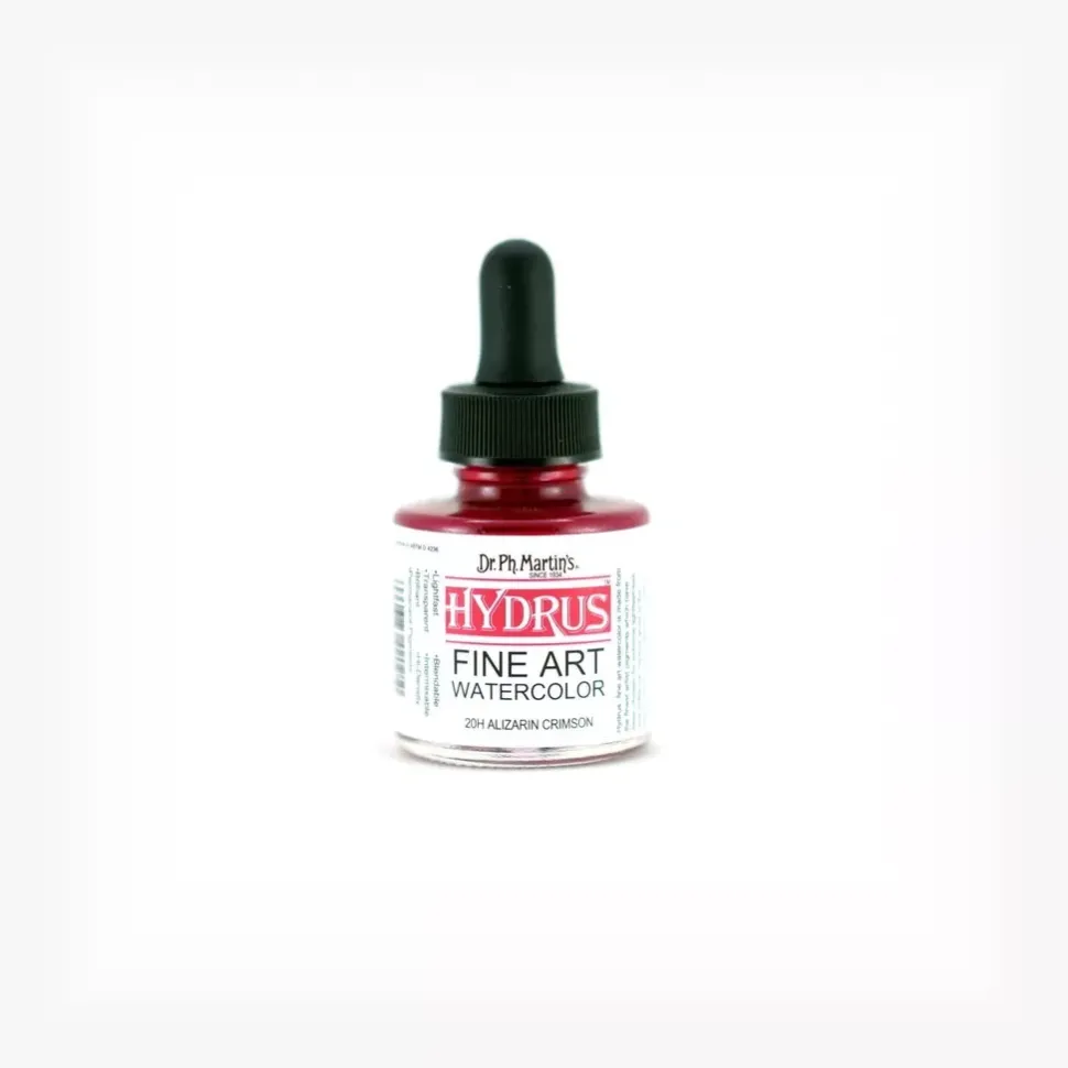 Acuarela Hydrus Fine Art 1.0 Oz Alizarin Crimson Dr. Ph. Martin's