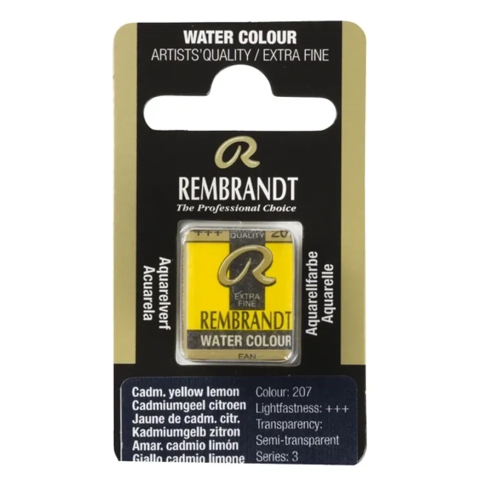 Acuarela medio godet Rembrandt