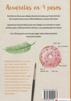Acuarelas en 4 Pasos 150 proyectos para pintar