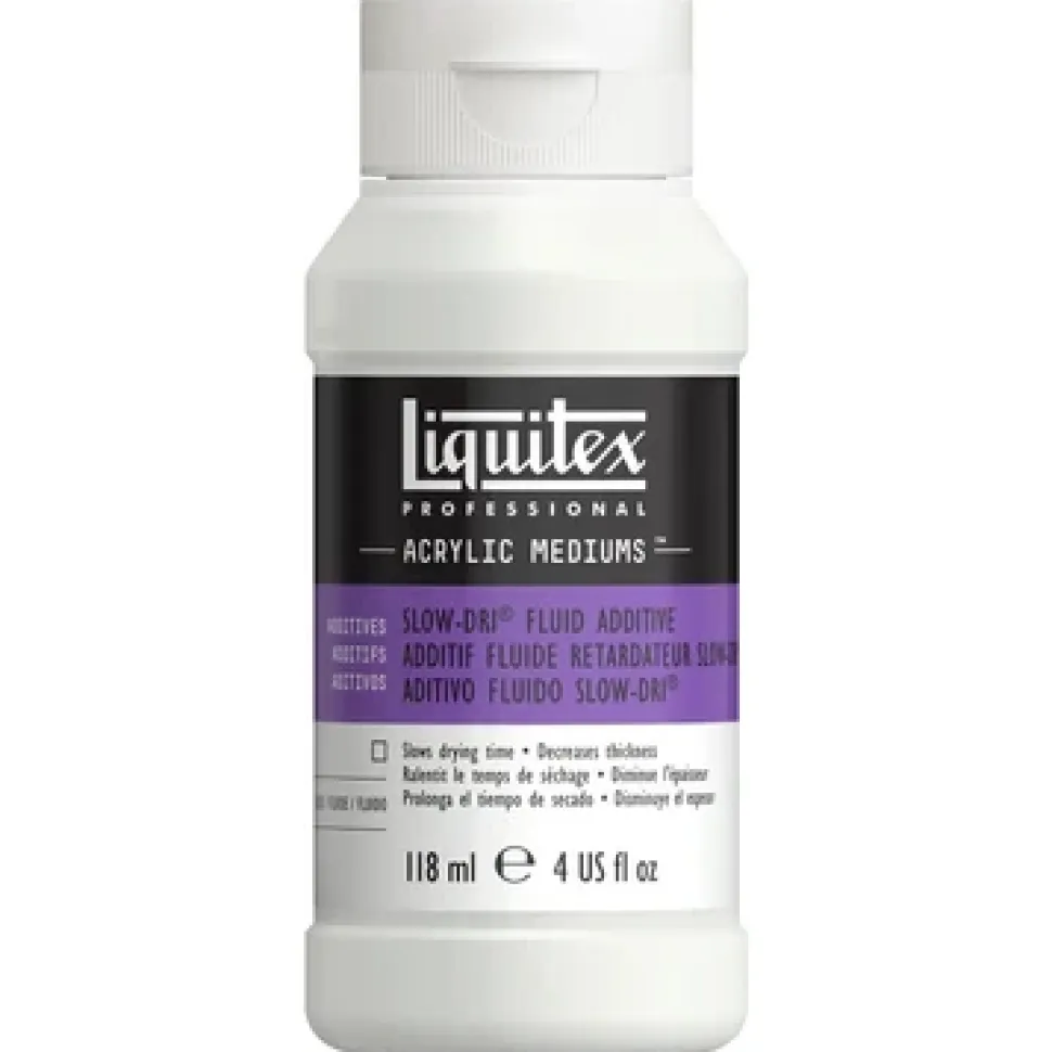Aditivo fluido retardador para mezclas Slow-Dri Liquitex 118ml
