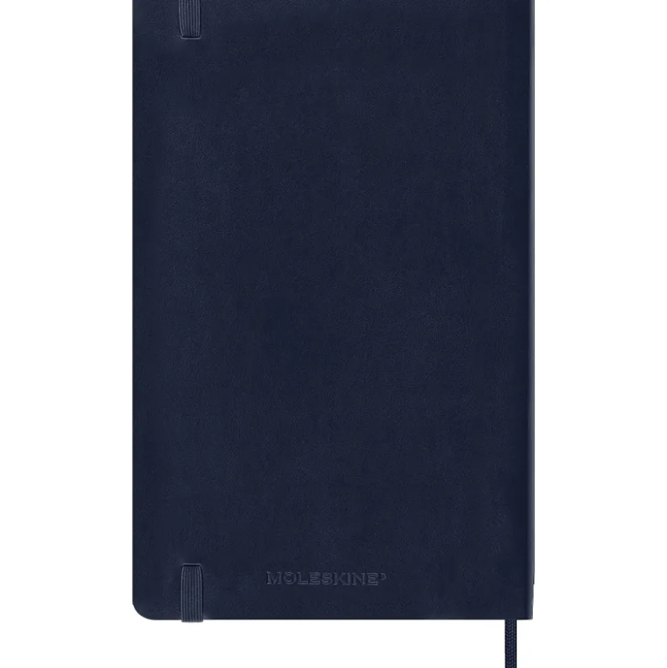 Agenda Classic 2025/2026 semanal azul zafiro tapa dura Moleskine 13x21cm