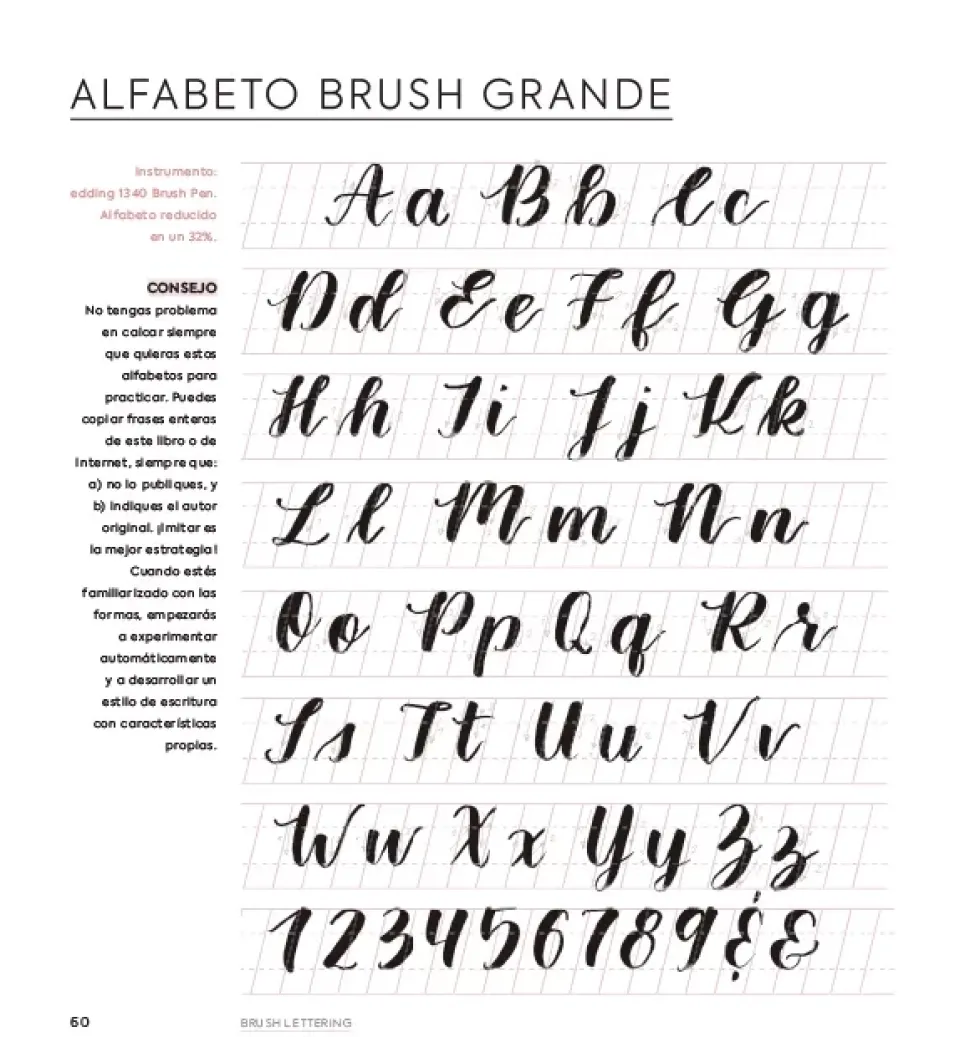 Alfabetos de Hand Lettering Guía paso a paso para embellecer tu letra