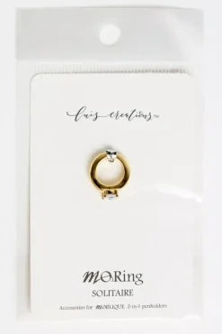 Anillo decorativo para portaplumillas MoRing Solitaire Moblique