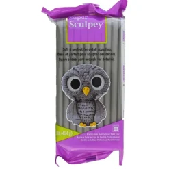 Arcilla para hornear Gris Super Sculpey 454g