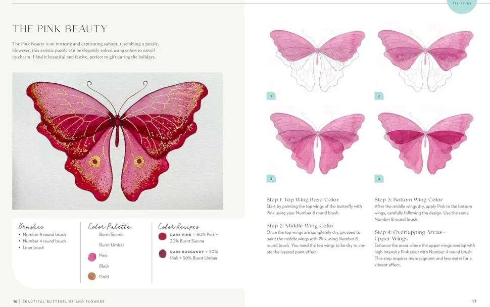 Beautiful Butterflies and Flowers