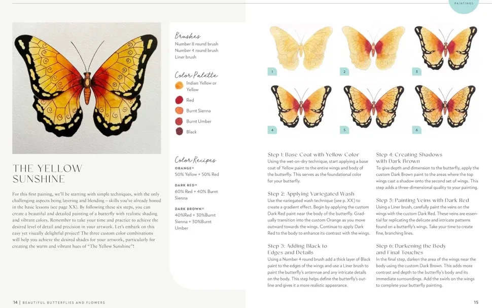 Beautiful Butterflies and Flowers