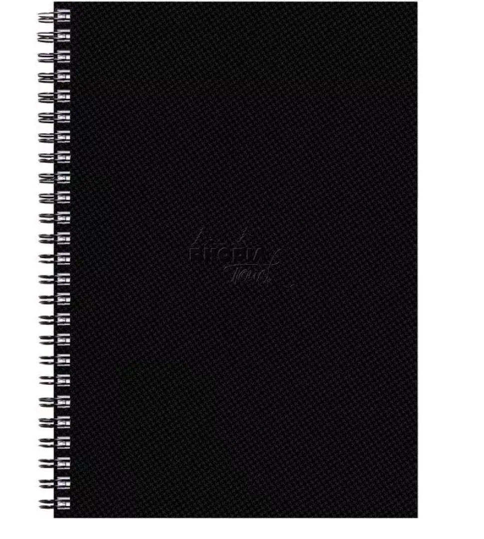 Bloc acuarela anillas negro Rhodia A5