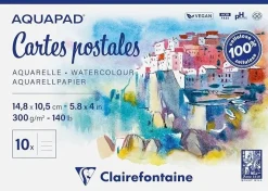 Bloc Acuarela Clairefontaine 14.8 x 10.5 cm