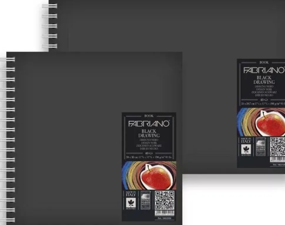 Bloc Black Drawing Fabriano