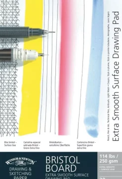 Bloc Bristol Board Grano Extra Fino Winsor & Newton A5 250 g/m²