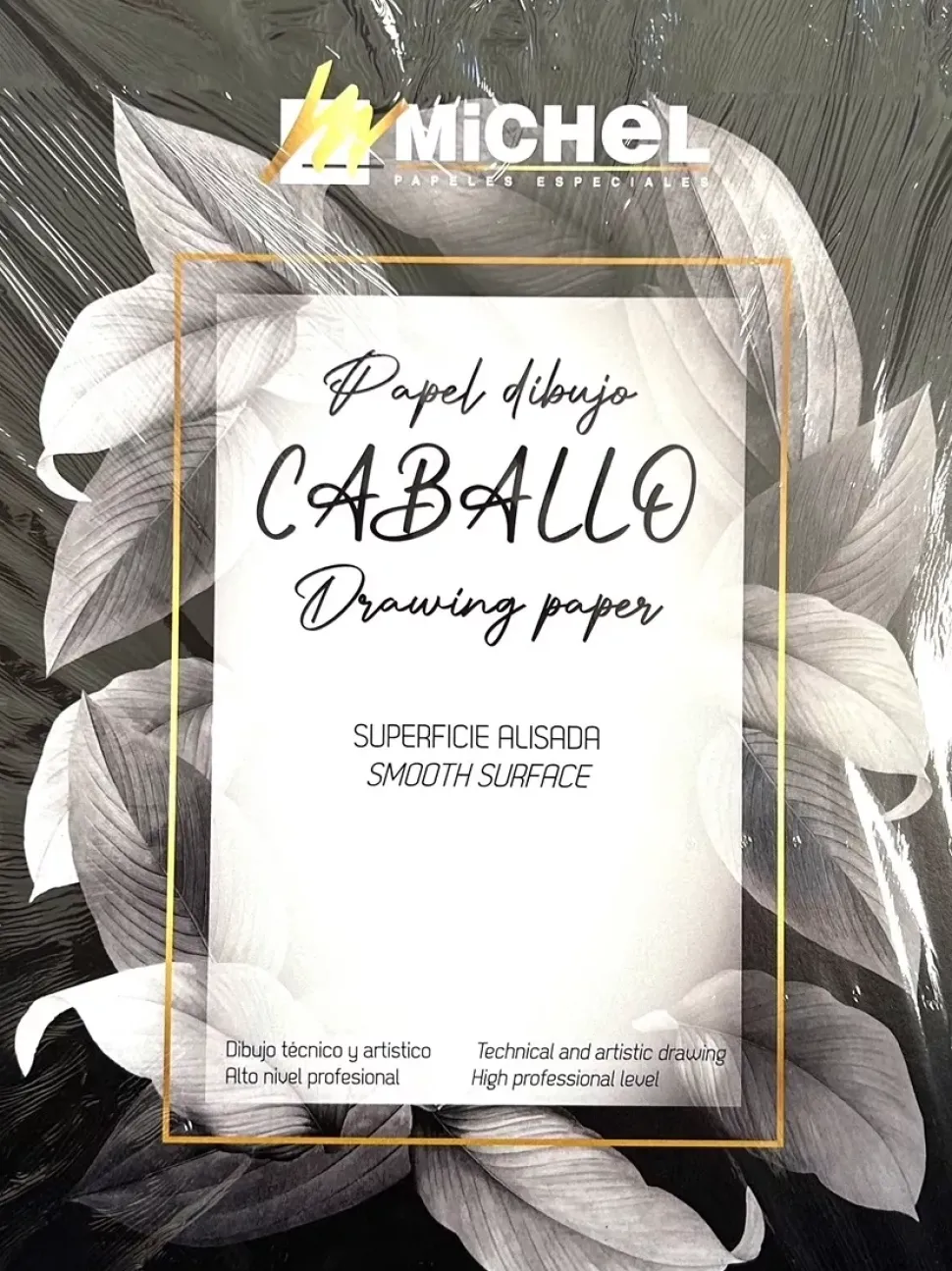 Bloc de Dibujo Papel Caballo Superficie Alisada Michel A3