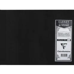 Bloc de Dibujo Viajes Negro A5 14,8x21cm