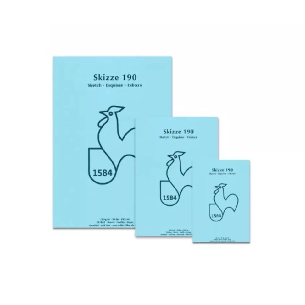 Bloc esbozo Skizze Hahnemühle 190gr/m2