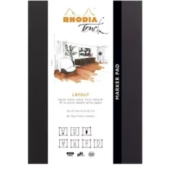 Bloc Marker Pad Rhodia A5+ 16x21cm