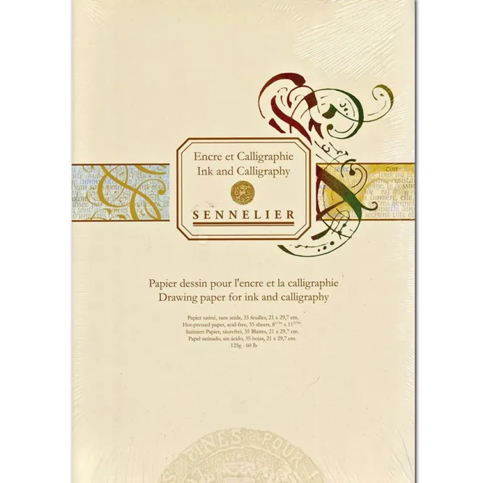 Bloc para tinta y caligrafía Sennelier A4 125g/m²