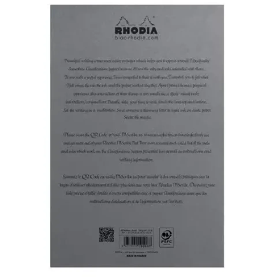 Bloc PAScribe Grey Maya Pad Rhodia A4+