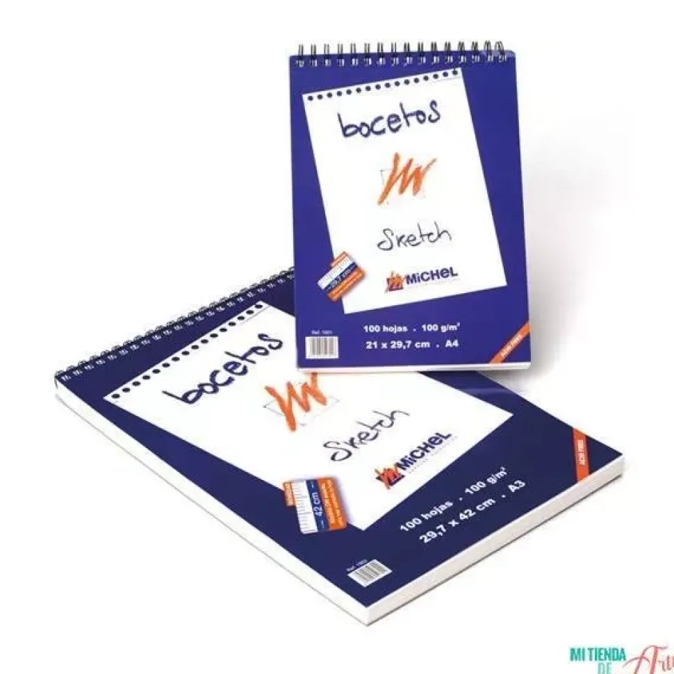 Bloc Sketch Michel 100gr/m²