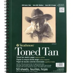 Bloc Toned Tan Serie 400 Strathmore 22,8x30,5cm