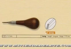Buril especial para grabado mango de madera GR-041G