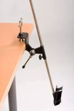 Caballete articulado de sobremesa metálico negro 610-01