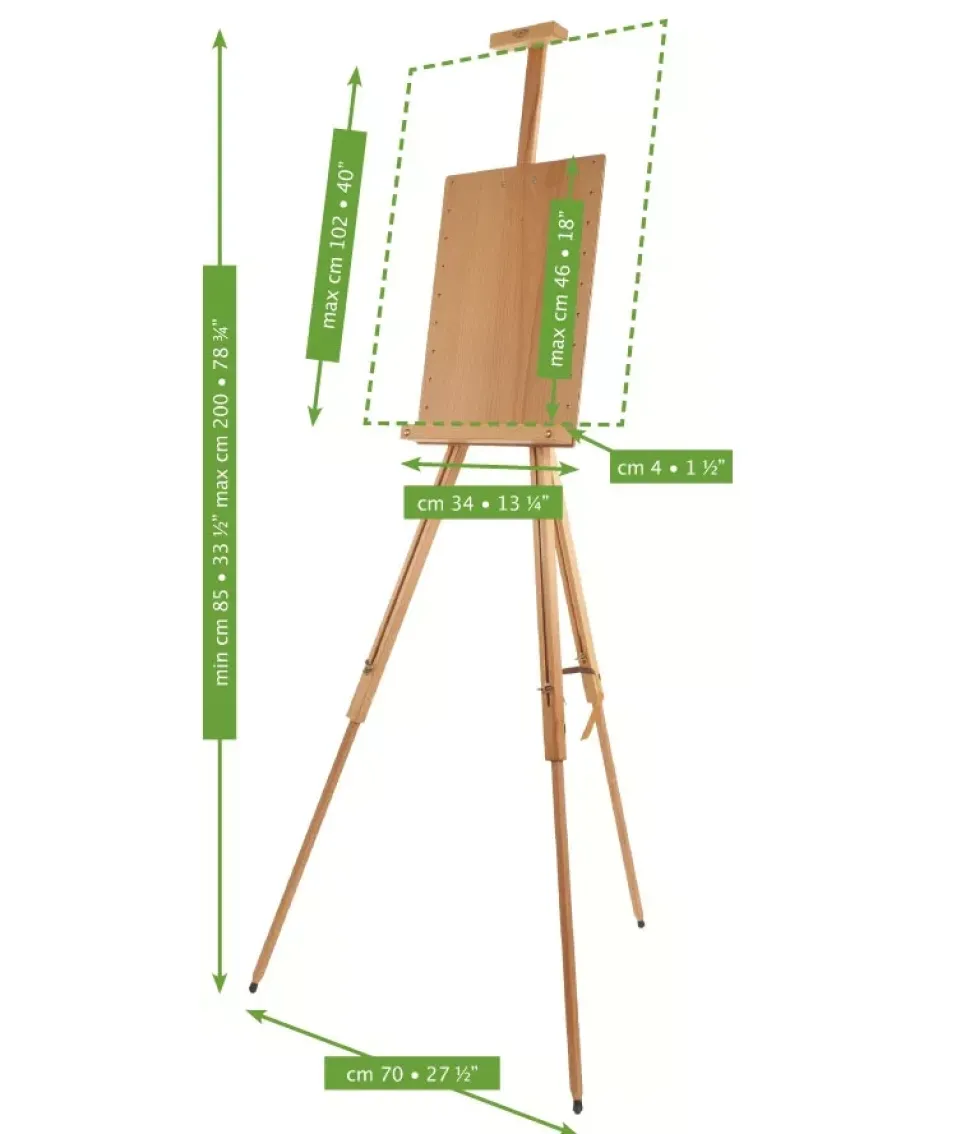 Caballete de campo plegable Mabef M/26