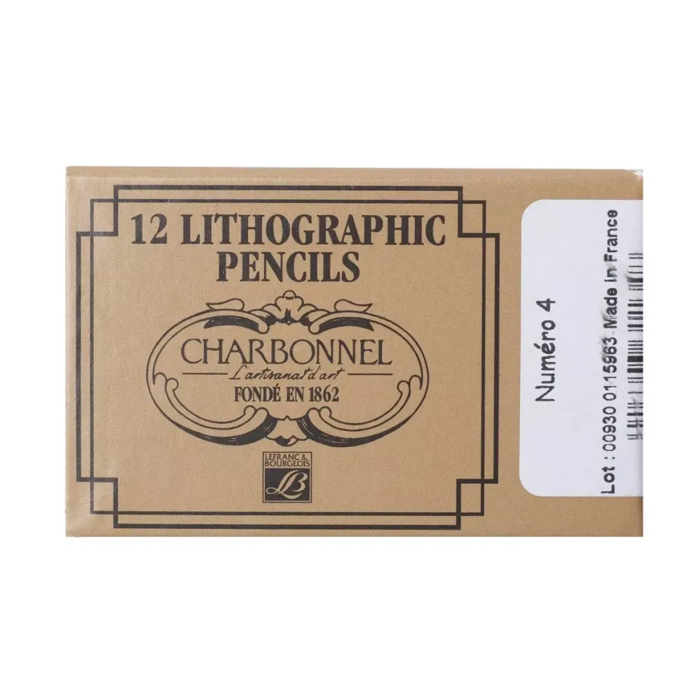 Caja 12 Barras Litografía Nº4 Charbonnel Lefranc & Burgeois