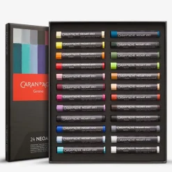 Caja 24 barras Pastel Neoart 6901 Caran d'Ache