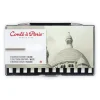 Caja 12 Carrés Blanco 2B Conté à Paris