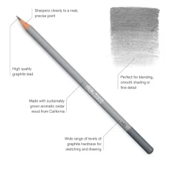 Caja 12 lápices de grafito suaves Studio Collection Winsor & Newton