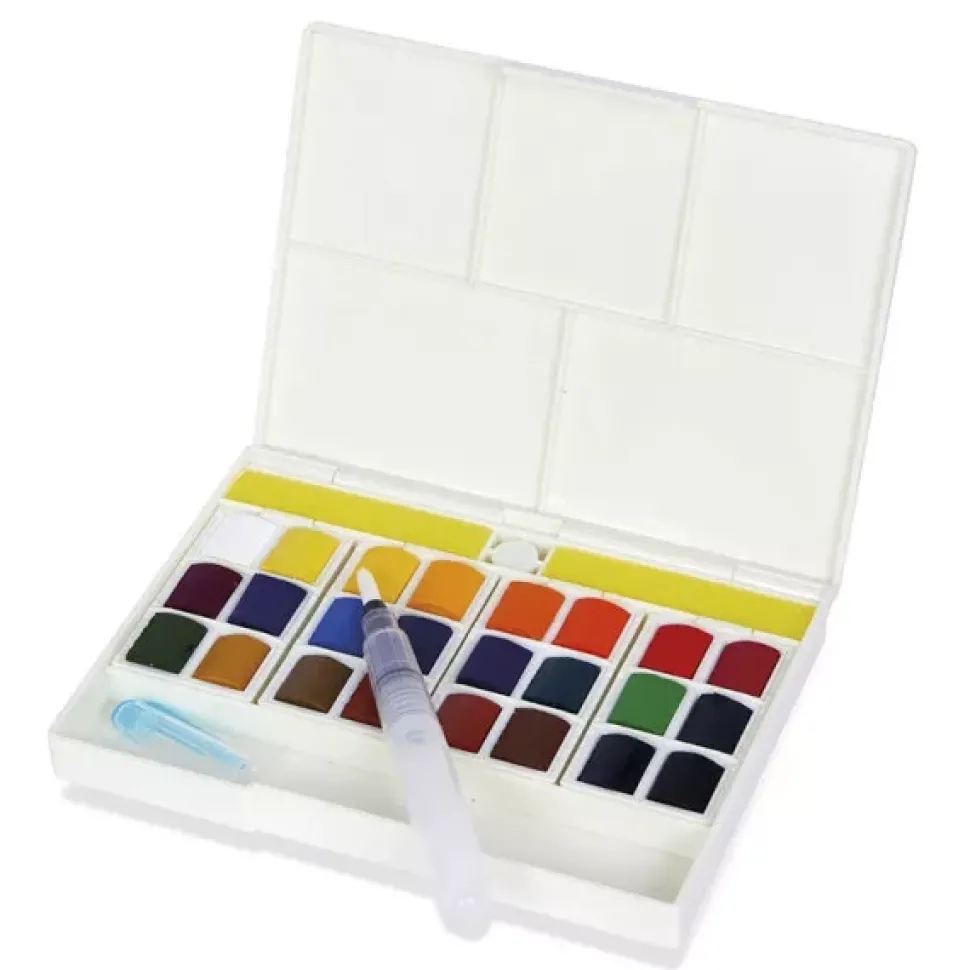 Caja 18 medios godets La Petite Aquarelle Sennelier