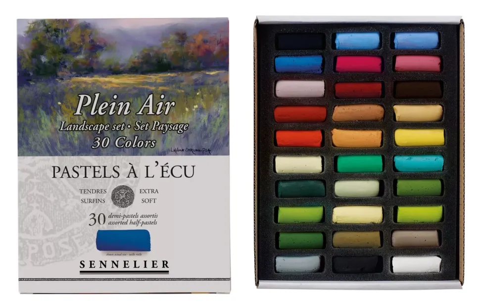 Caja 30 medios pasteles Paisajes Plein Air Sennelier