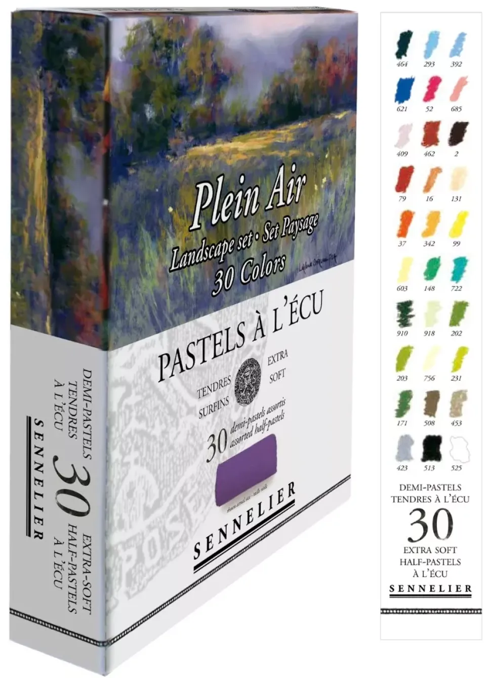 Caja 30 medios pasteles Paisajes Plein Air Sennelier