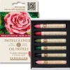 Caja 6 Pasteles al óleo Rose in Bloom Sennelier