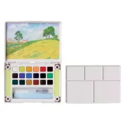 Caja 18 pastillas de acuarela Koi Sakura