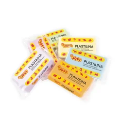 Caja 6 Pastillas de plastilina Colores Pastel Jovi 50gr
