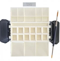 Caja acuarelas vacía portátil Classic Inart