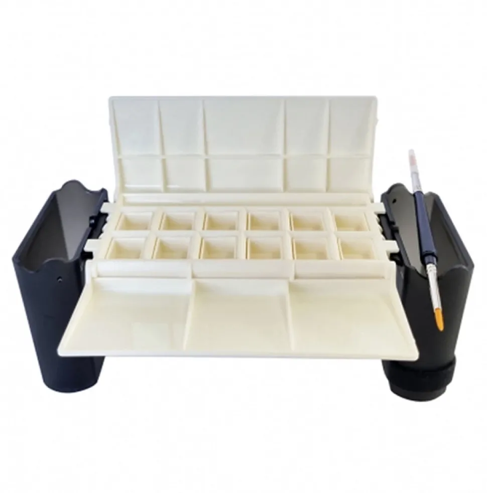 Caja acuarelas vacía portátil Classic Inart