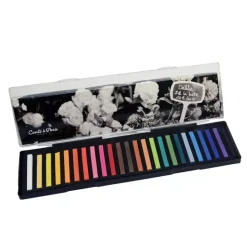 Caja con 24 carrés de color Conté à Paris