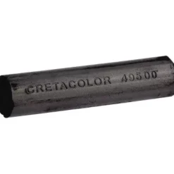 Caja de 12 Barras de Carbón Prensado Chunky Negro 495 00 Cretacolor