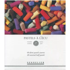 Caja de 40 medios pasteles Sennelier