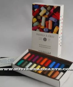 Caja de 20 medios-pastel de Sennelier