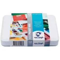 Caja de acuarela 12 pastillas Van Gogh